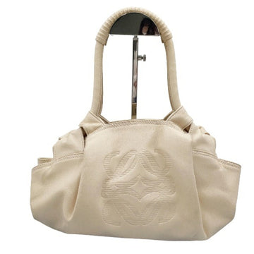 LOEWE calf beige handbag