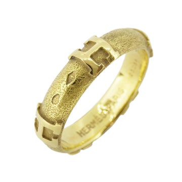 HERMES Ring Fidelite K18YG Yellow Gold Women's