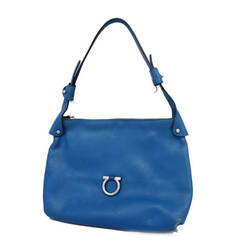 SALVATORE FERRAGAMOAuth  Gancini Shoulder Bag Women's Blue