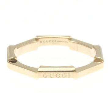 GUCCI Link Toe Ring Pink Gold [18K] Fashion No Stone Band Ring Pink Gold