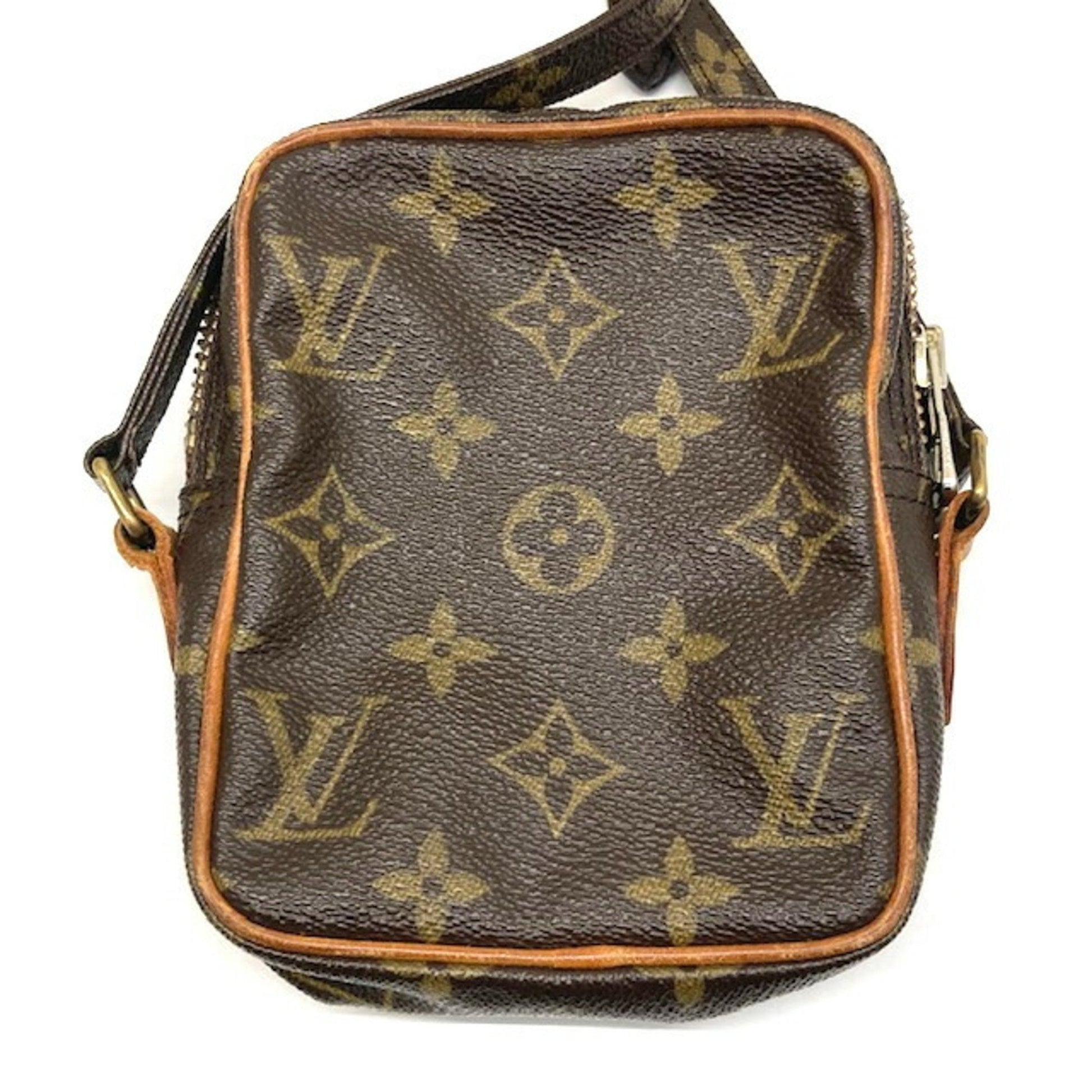 Danube leather mini bag Louis Vuitton Brown in Leather - 31664862