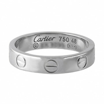 CARTIER Love Ring K18WG White gold