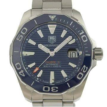 TAG HEUER Aquaracer WAY211C Stainless Steel Automatic Men's Navy Dial Watch