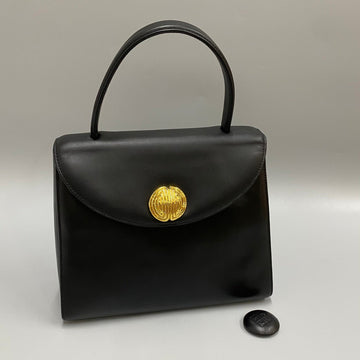 GIVENCHY 4G logo metal fittings leather genuine handbag mini tote bag black