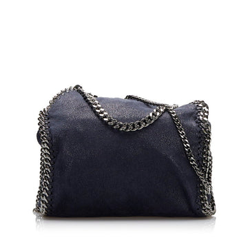 Stella McCartney Falabella Handbag Shoulder Bag Navy PVC Ladies