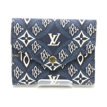 Louis Vuitton Monogram Jacquard Since1854 Portefeuille Victorine Trifold Wallet M80211