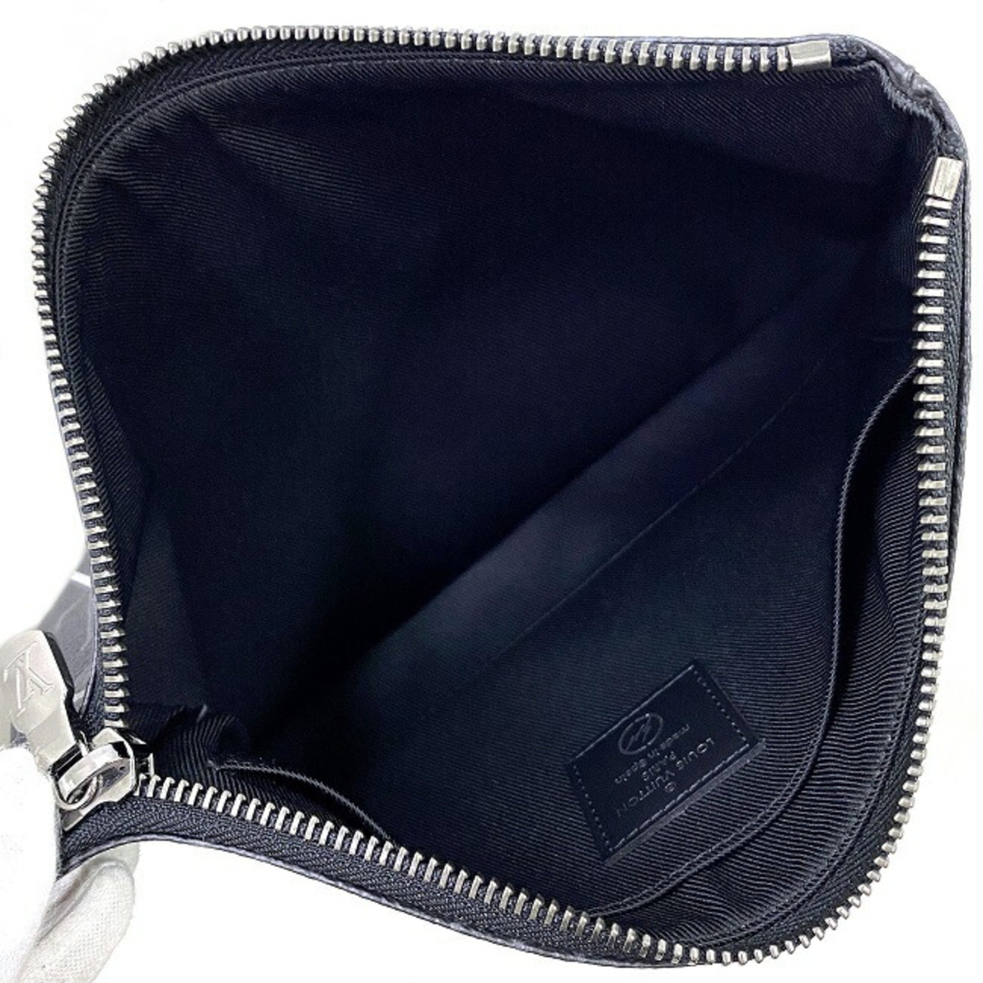 Louis Vuitton iPad Case Fragment Collaboration Monogram Eclipse Pouch Mini  Bag