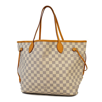 Louis Vuitton Tote Bag Damier Azur Neverfull MM N51107