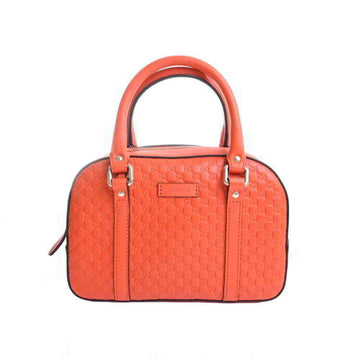 Gucci micro sima handbag in orange leather