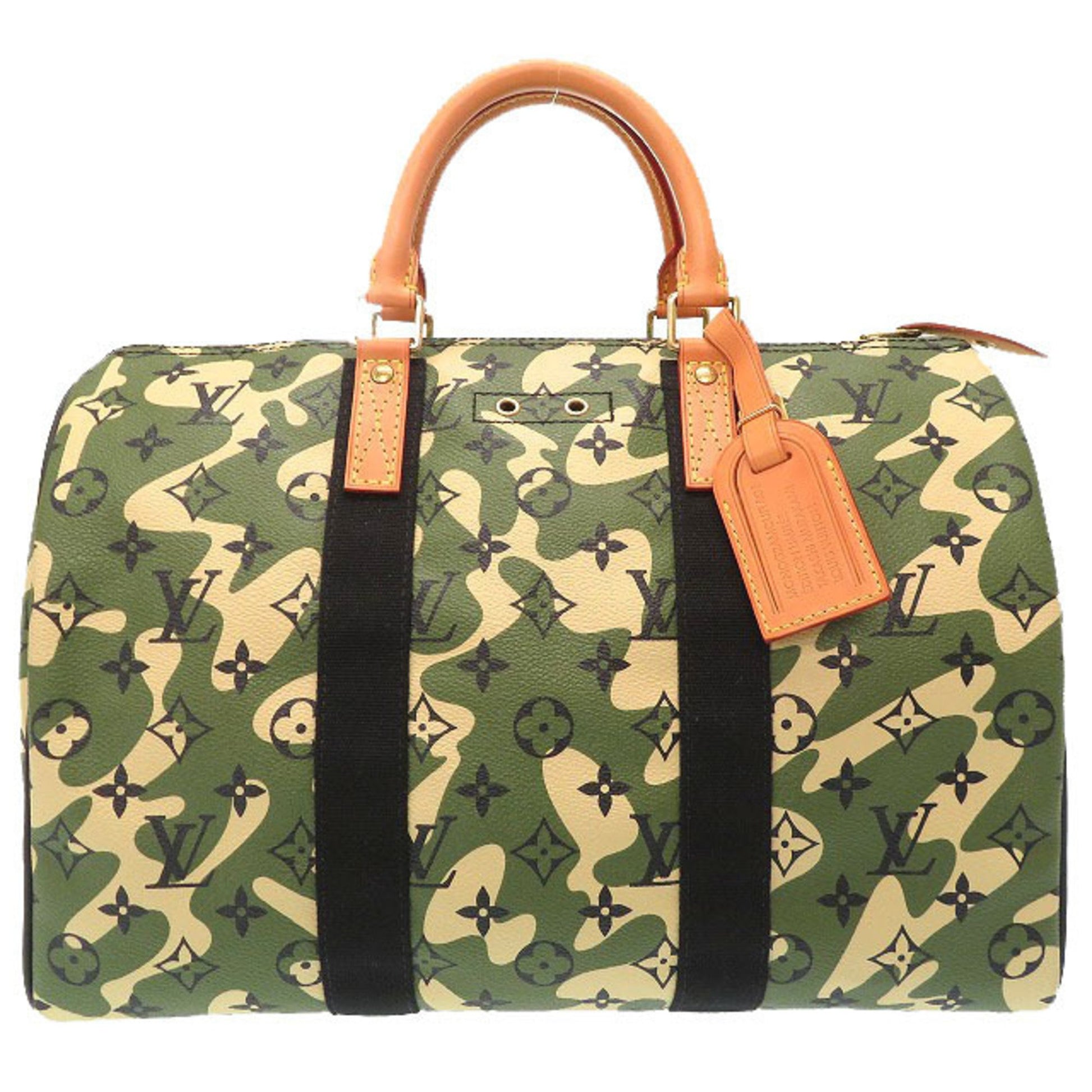 Louis Vuitton monogramo fragrance speedy 35 M95773 camouflage handbag