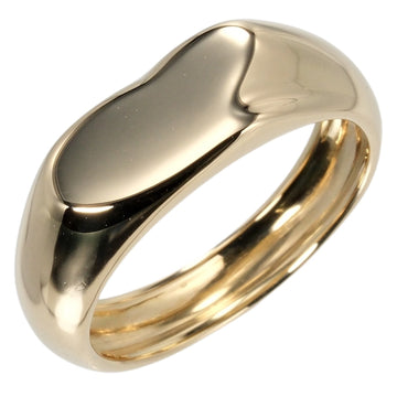 TIFFANY Signet Heart Ring No. 9 4.23g K18 YG Yellow Gold &Co.