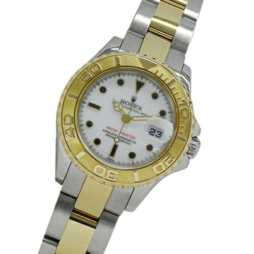 ROLEX yacht master 169623 A watch ladies date automatic winding AT stainless steel SS gold YG polished