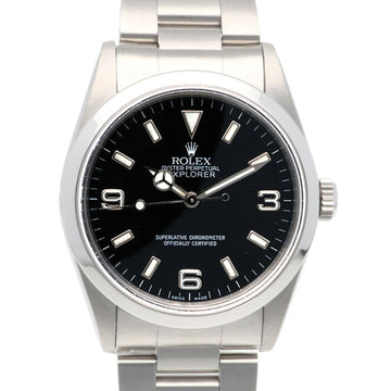 ROLEX Explorer 1 Oyster Perpetual Watch Stainless Steel 14270 Automatic Men's  X 1991 Overhauled