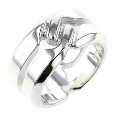 Gucci Ring Knot Width Approximately 10mm Silver 925 No. 13 Ladies GUCCI