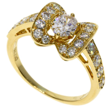 PIAGET Diamond Ring K18 Yellow Gold Women's