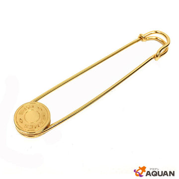 Hermes pin brooch serie gold color