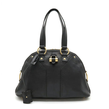 YVES SAINT LAURENT YSL Muse handbag shoulder bag black 156465