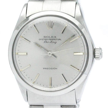 ROLEXVintage  Air King 5500 Stainless Steel Automatic Mens Watch BF569401