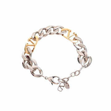 VALENTINO V Curb Chain Bracelet - silver
