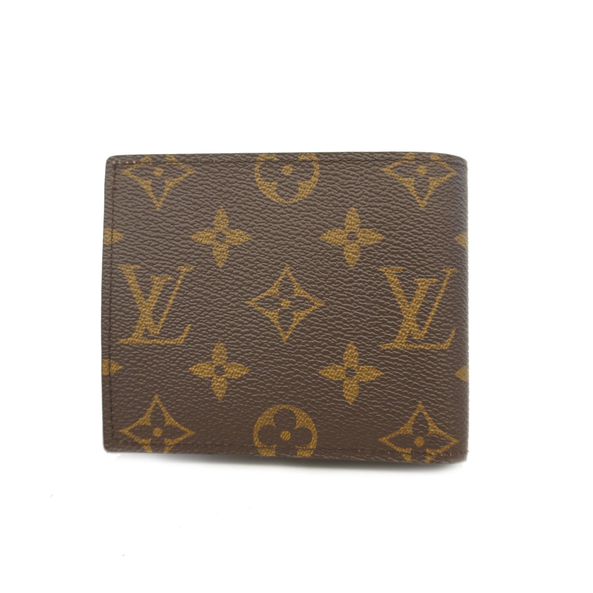 Louis Vuitton Bi-Fold Wallet Monogram Portofeuil Marco NM M62288 Brown Men's
