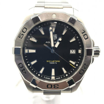 TAG HEUER Aquaresa 41mm watch WBD1110 black silver