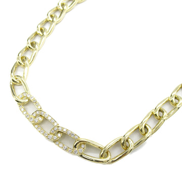 VAN CLEEF & ARPELS Diamond Necklace Necklace Clear K18 [Yellow Gold] Clear