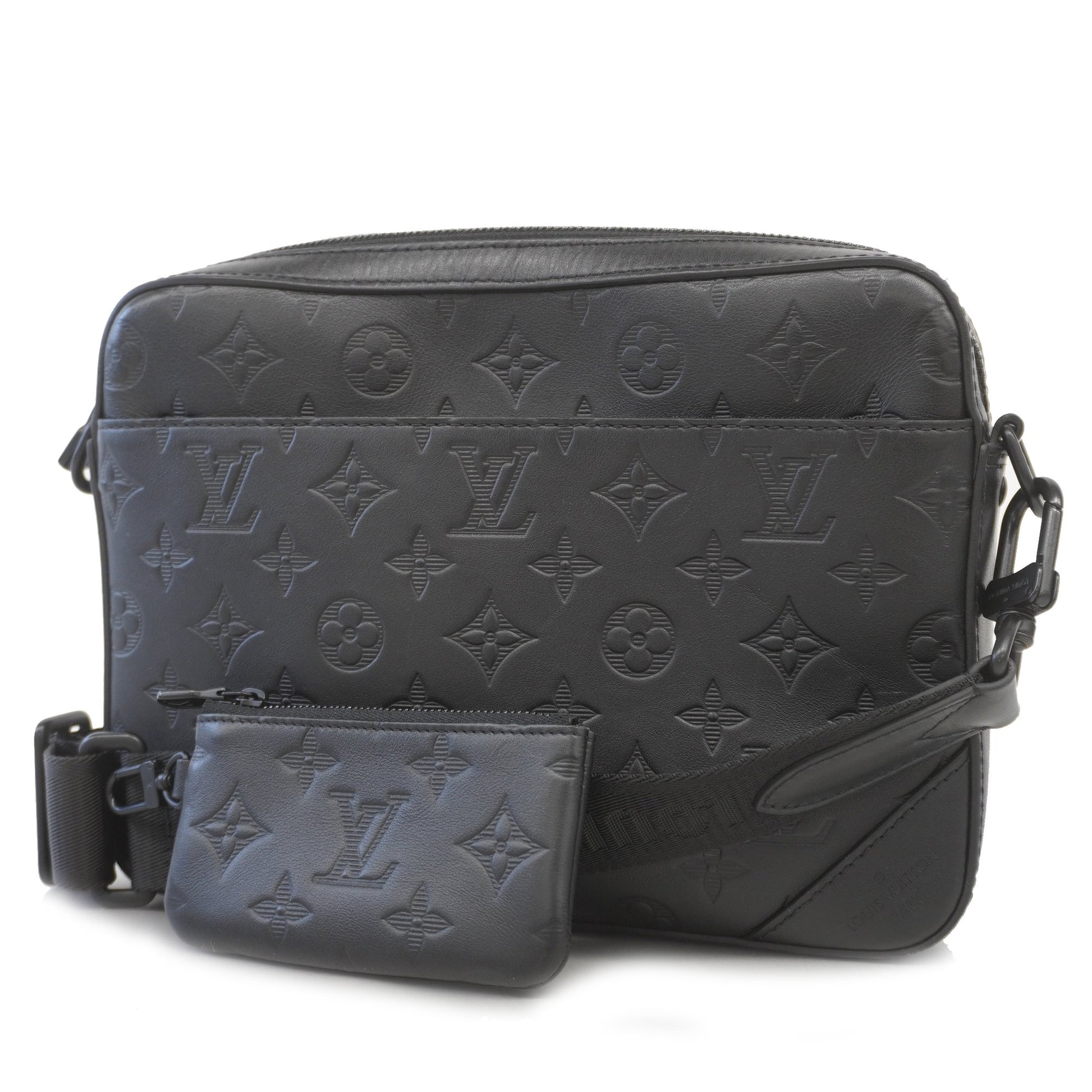 Louis Vuitton Monogram Shadow Duo Messenge M69827 Men's Shoulder Bag B