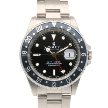 ROLEX GMT Master Oyster Perpetual Watch Stainless Steel 16700 Automatic Men's
