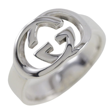 GUCCI Brit Ring Interlocking G Silver 925 Approx. 5.6g brit ring Men's I211723180