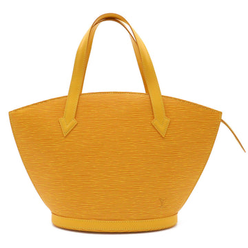 LOUIS VUITTON Epi Saint-Jacques Tote Bag Handbag Shoulder Leather Tassili Yellow M52279