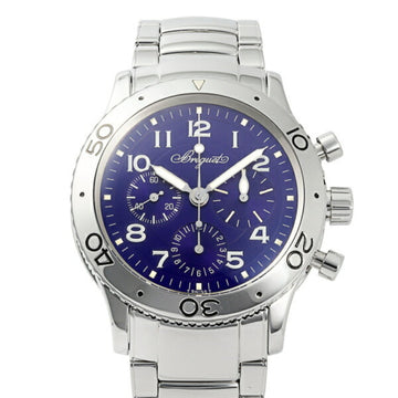 BREGUET Aeronaval Japan Limited 1000 Pieces 3807ST/J2/SW9 Blue/Arabic Dial Watch Men's