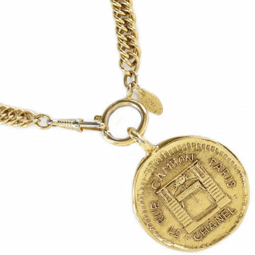 CHANEL coin 31 RUE CAMBON vintage gilding Lady's necklace