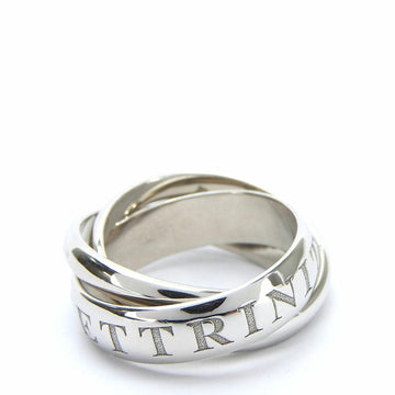 CARTIER Trinity Ring Size 52 No. 12 Approx. 10.9g K18 White Gold 1998 Limited Accessories Women's jewelry ring
