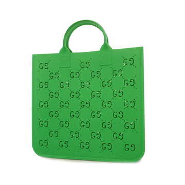 Gucci Children's 679365 Women's Rubber Handbag,Tote Bag Green