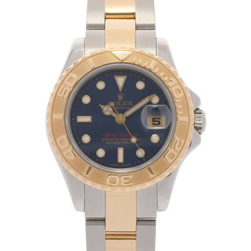 ROLEX Yacht Master 169623 Ladies SS YG Watch Automatic Winding Blue Dial