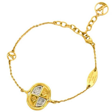 Louis Vuitton Idylle Blossom XL Bracelet, 3 Golds and Diamonds Q95443 Pink Gold [18K],White Gold [18K],Yellow Gold [18K] Diamond Charm Bracelet Gold