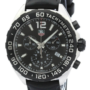 TAG HEUERPolished  Formula 1 Chronograph Steel Quartz Watch CAZ1110 BF564370