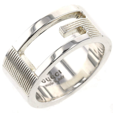 Gucci Ring Branded G Width about 8mm 032660-09840 Silver 925 No. 6.5 Ladies GUCCI