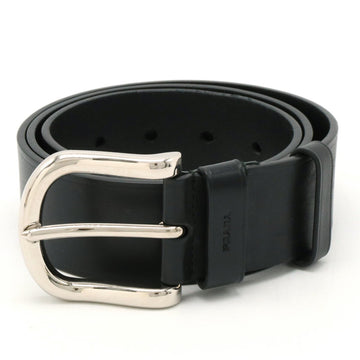 PRADA belt leather black #90