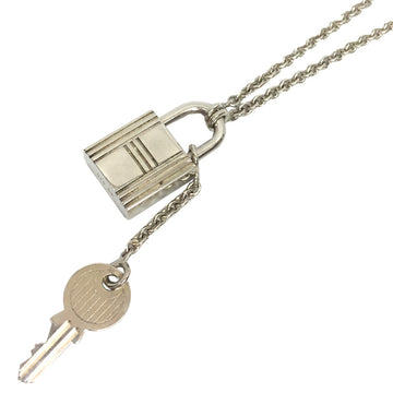 HERMES Cadena Kelly Amulet Necklace Caden Key Pendant AG925