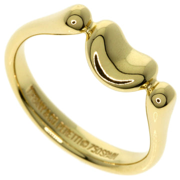 TIFFANY Bean Ring K18 Yellow Gold Women's &Co.