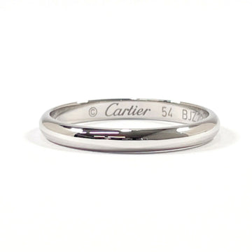 CARTIER Wedding Ring Pt950 Platinum  Women's Silver