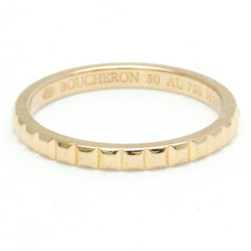 BOUCHERON Clou De Paris Ring Pink Gold [18K] Fashion No Stone Band Ring Pink Gold