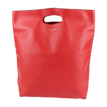J&M DAVIDSON Jay and M IRIS Iris Handbag Leather Red 2WAY Folding Clutch Bag