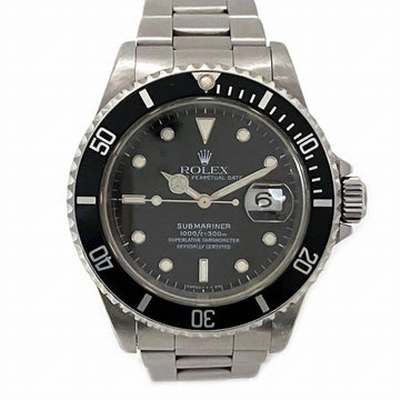 ROLEX Submariner Date 16610 Automatic U number clock wristwatch men's