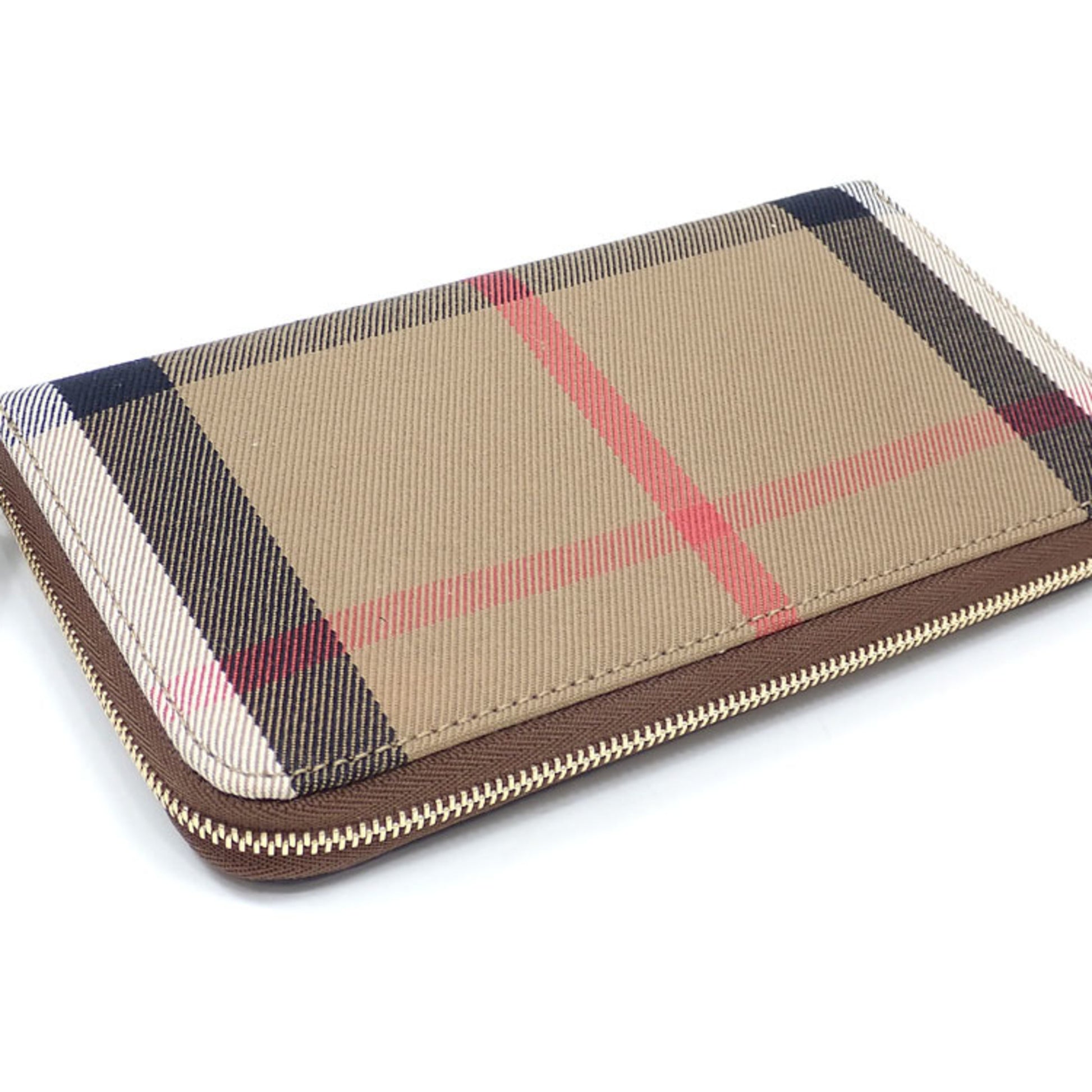 Shop Burberry 2020-21FW Tartan Unisex Canvas Leather Long Wallet Logo  Outlet (39753381, 39753341) by celebstyle