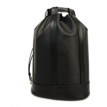 LOUIS VUITTON Handbag M52132 Concord Epi Leather Black Black Women