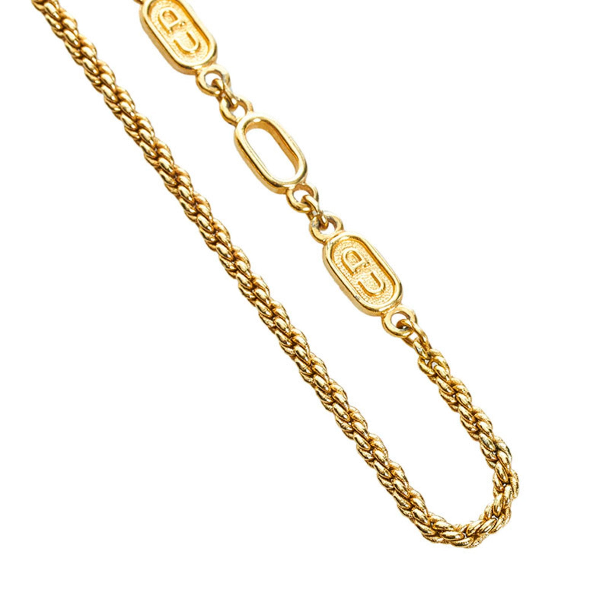 Christian Dior CD Gold Necklace - AGL1341 – LuxuryPromise