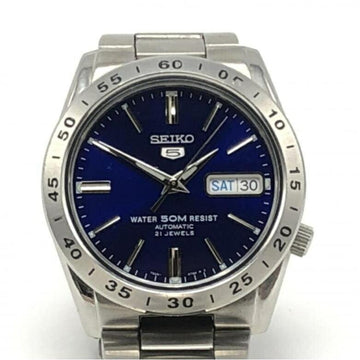 SEIKO 5 watch SNKD99K1 blue silver