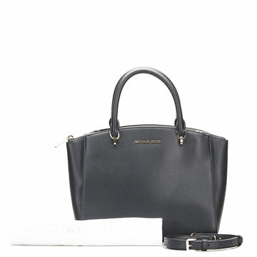 MICHAEL KORS handbag shoulder bag 35H7GE0S3L black leather ladies